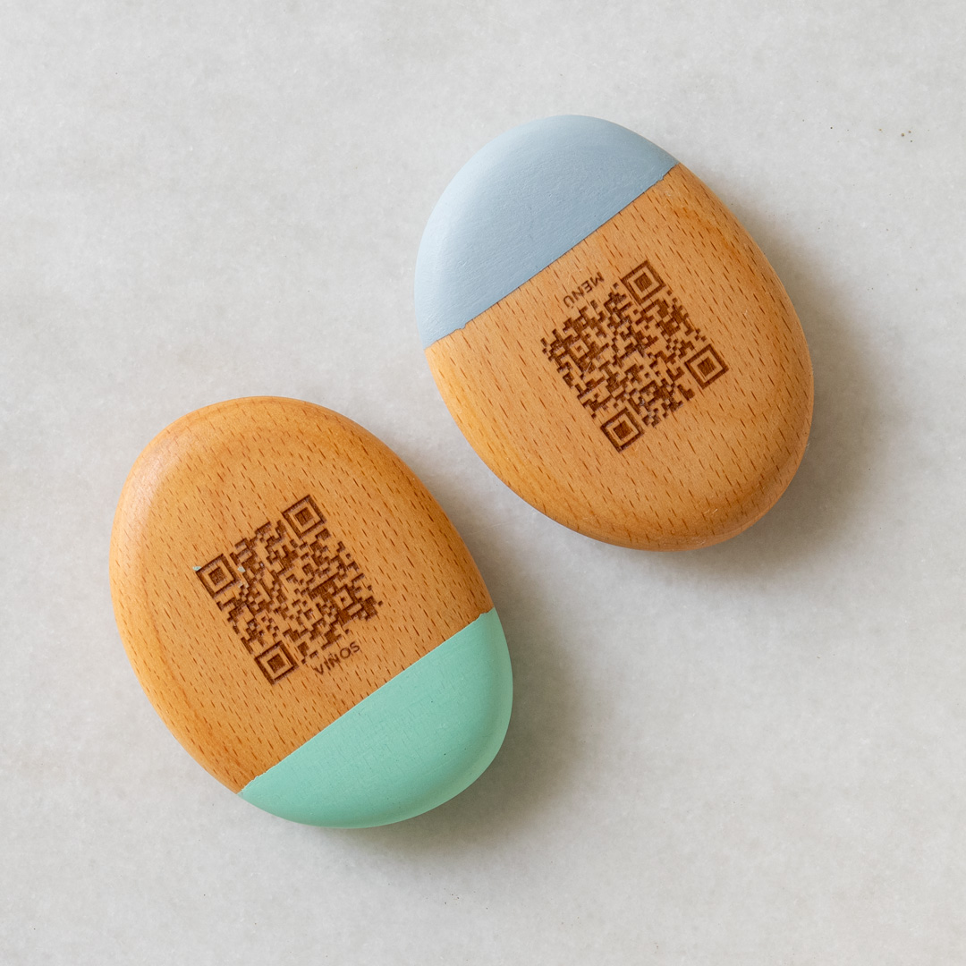 Cantos rodados QR Silabario