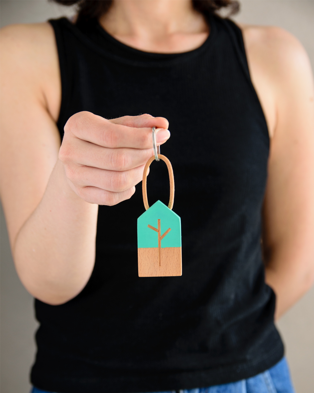 Llavero para Legacy House de Néboa na ría