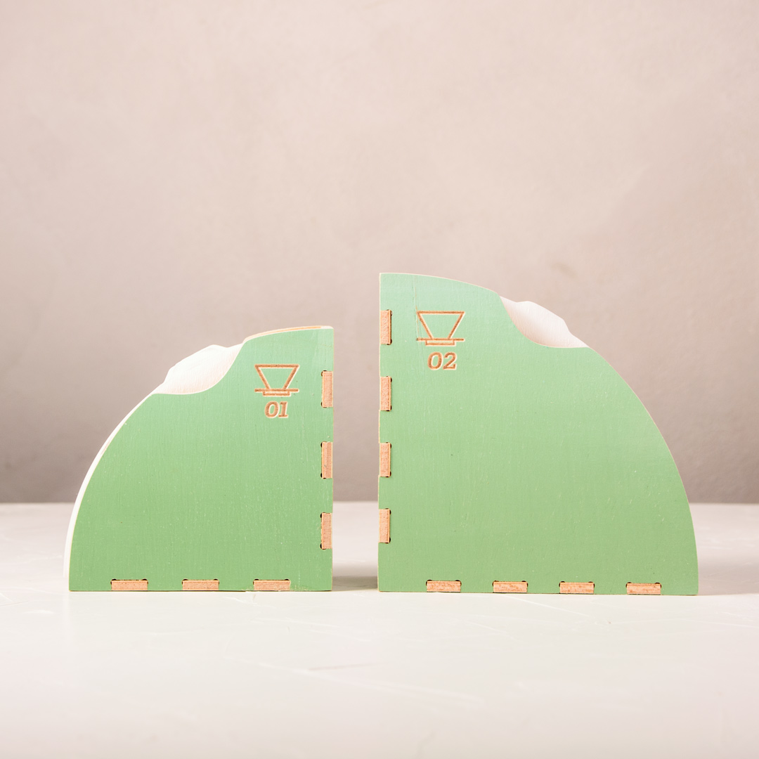 Soporte para filtros de café Néboa na ría